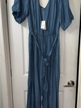 Cato Denim Blue Jumpsuit
